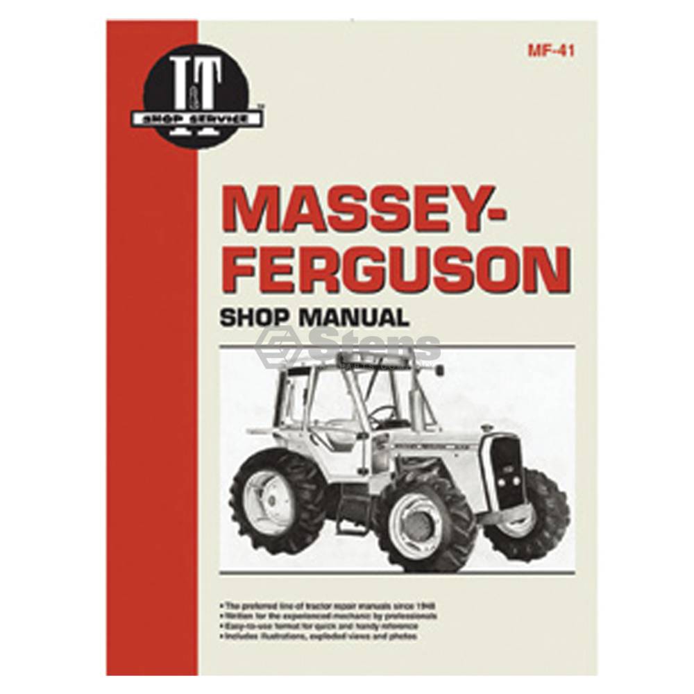 Shop Manual for Massey Ferguson ITMF41 (1215-1014)