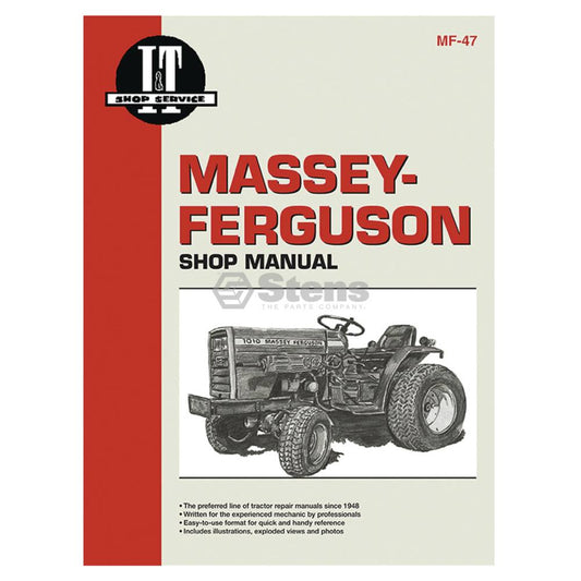 Shop Manual for Massey Ferguson ITMF47 (1215-1015)