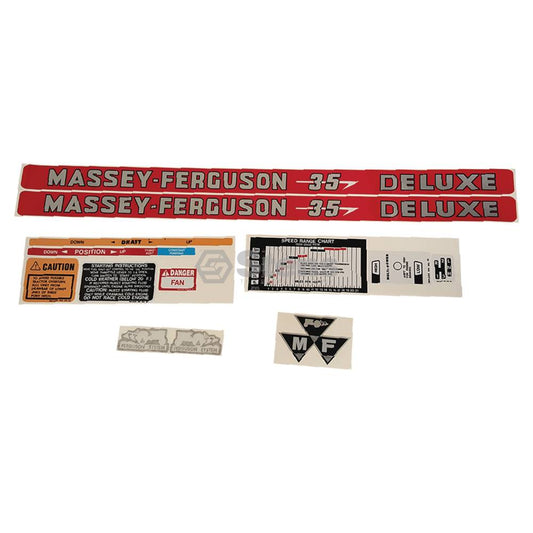 Decal Set for Massey Ferguson DKMF35GD (1215-1036)