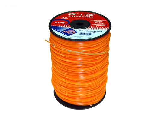 Trimmer Line.095 5 Lb. Spool Diamond Rotary (12155)