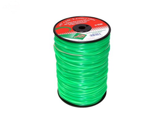 Trimmer Line.095' 1285' Lge Spool Quad Green Rotary (12197)