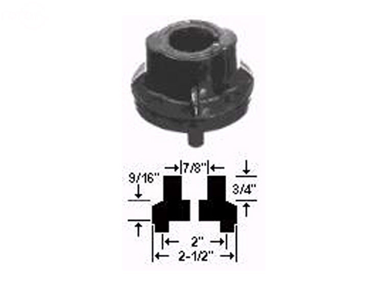 Blade Adaptor 7/8" Rotary (1224)