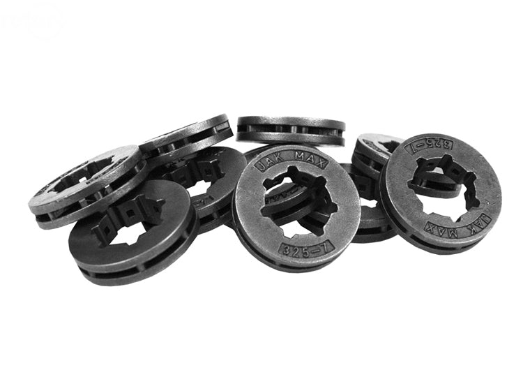 Pack of 10 Rim Sprocket.325-9 Std Rotary (12591)