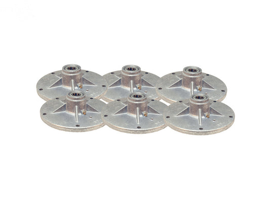 Pack of 6 Spindle Assemblies For Murray 492574 Rotary (12724)