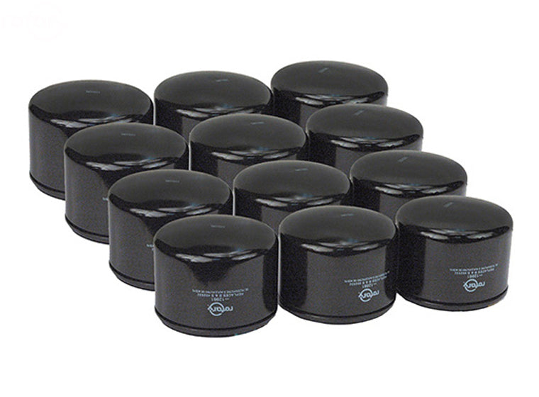 Pack of 12 Oil Filters Bulk John Deere: AM-125424 Rotary (12861)