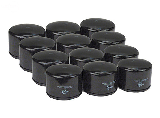 Pack of 12 Oil Filters Bulk John Deere: AM-125424 Rotary (12861)