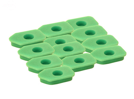 Pack of 12 Replace Air Filters For Briggs & Stratton 272235 Rotary (12939)