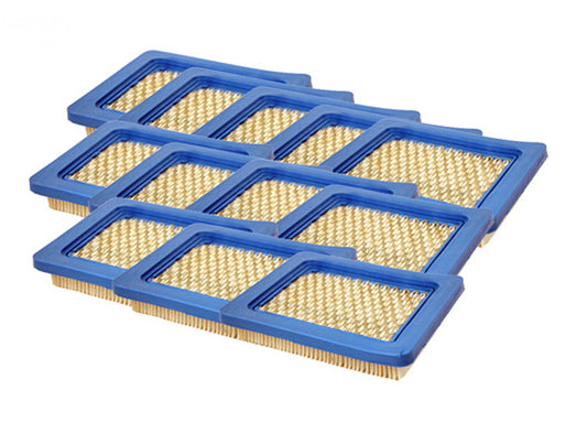 Pack of 12 Replace Air Filters For Briggs & Stratton 491588 Rotary (12941)