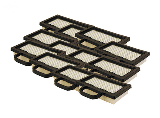 Pack of 12 Replace Air Filters For Briggs & Stratton 499486 Rotary (12942)