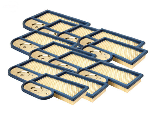 Pack of 12 Replace Air Filters For Kawasaki 11013-7002 Rotary (12944)