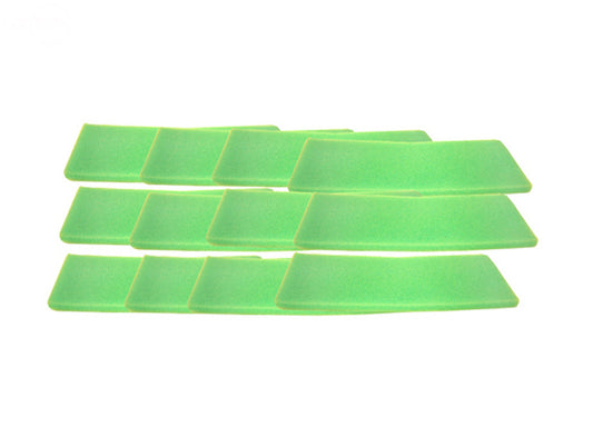 Pack of 12 Replace Pre Filters For Kawasaki 11013-7001 Rotary (12948)
