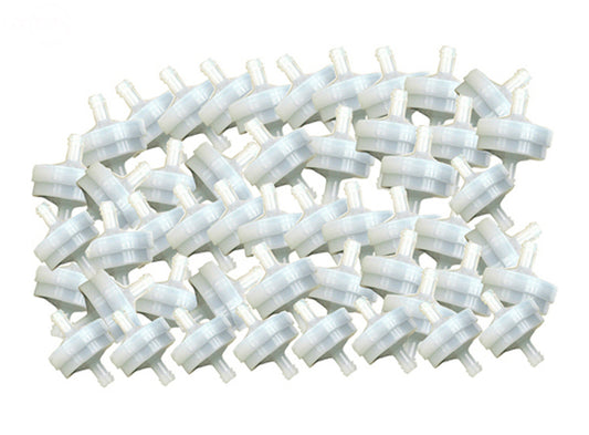 Pack of 50 Replace Fuel Filters For Briggs & Stratton 394358 Rotary (12949)