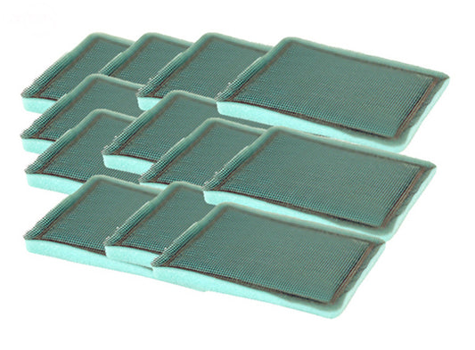 Pack of 12 Prefilters Bulk Pack For Briggs & Stratton 491435S Rotary (12960)