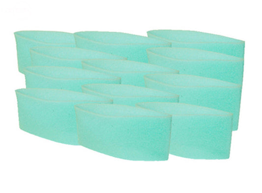 Pack of 12 Prefilters Bulk Pack For Briggs & Stratton 272403S Rotary (12961)