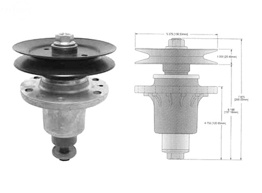 Spindle Assembly For Exmark Rotary (13003)
