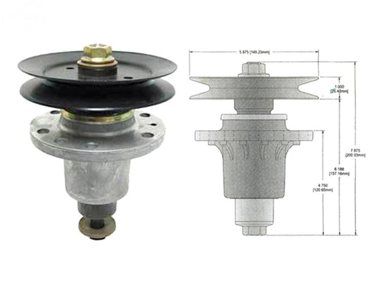 Spindle Assembly For Exmark Rotary (13004)