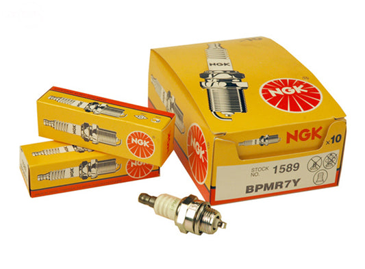 Pack of 10 Spark Plugs NGK BPMR7Y Rotary (13373)