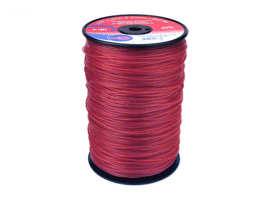 Trimmer Line.095 5 Lb. Spool Red Commerical Rotary (1337)