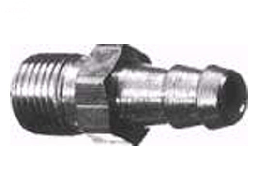 Pack of 10 Fuel Fitting Straight 1/4" Rotary (1345)