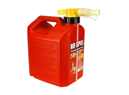 No-Spill 2-1/2 Gallon Gas Can (Red) Rotary (13460)