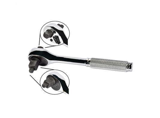 3 Way Ratchet 1/4", 3/8" & 1/2" Rotary (14124)