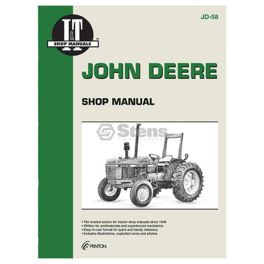 Shop Manual for John Deere ITJD58 (1415-1010)