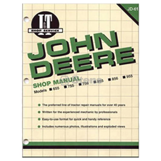 Shop Manual for John Deere JD-61 (1415-1015)