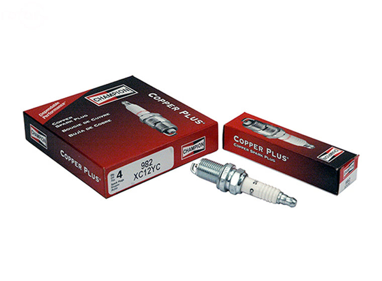 Pack of 4 Spark Plugs Champion XC12YC Rotary (14636)