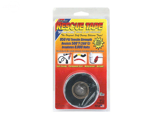 Rescue Tape Black Rotary (14737)