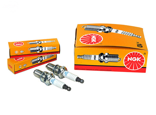Pack of 10 Spark Plugs NGK DCPR6E Rotary (14840)