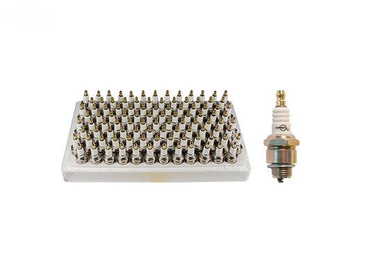Pack of 100 Rotary Spark Plugs Replaces Champion J17LM, J19LM Rotary (15501)