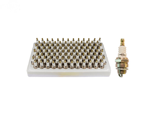 Pack of 100 Rotary Spark Plugs Replaces Champion RCJ6Y Rotary (15504)