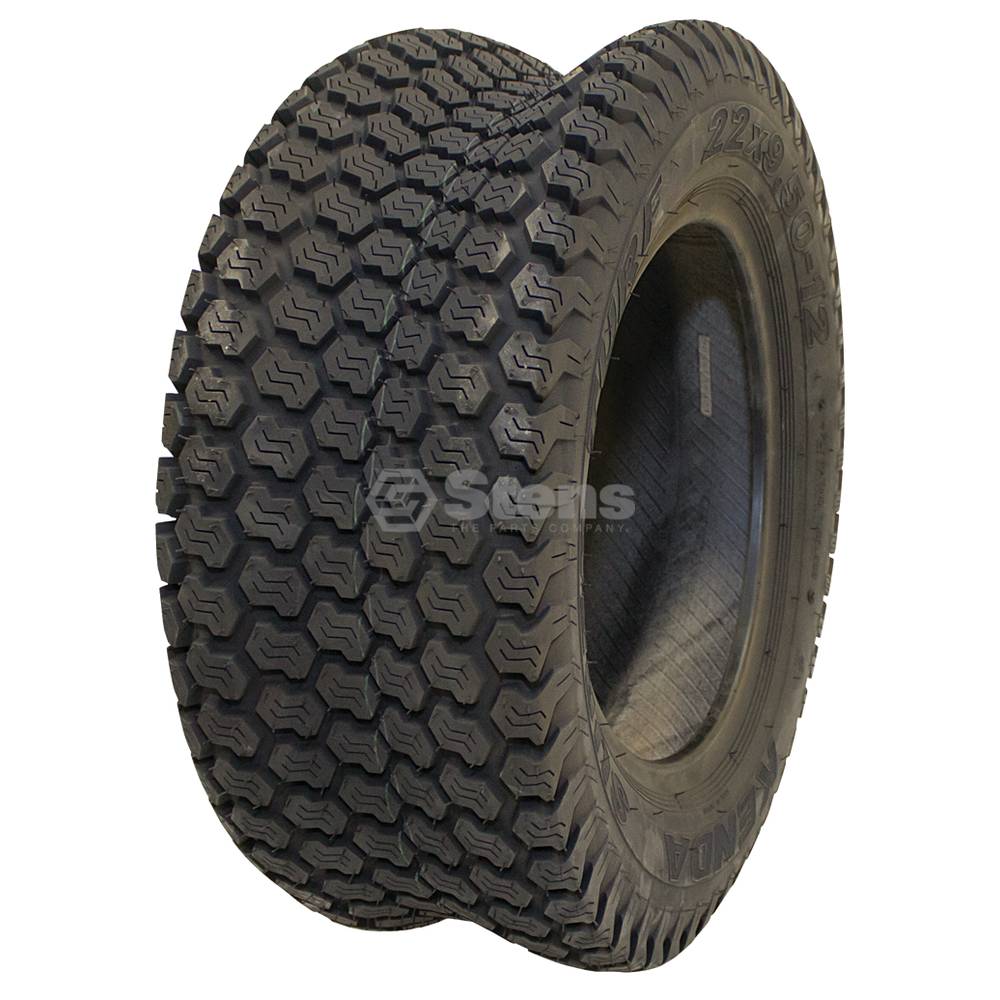 Tire 22x9.50-12 Super Turf 4 Ply (Stens 160-427)