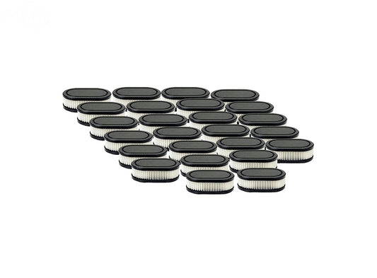 Pack of 25 Paper Panel Air Filters For Briggs & Stratton 593260 Rotary (16004)