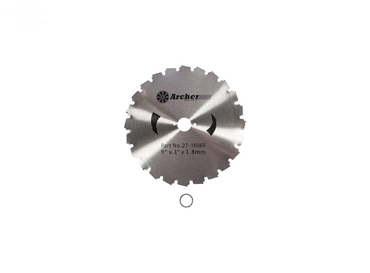 Brush Blade 9" X 1" 24T Rotary (16060)