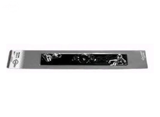 Pack of 5 Blades Thatcher 16" X1" Carded Universal Rotary (16248)