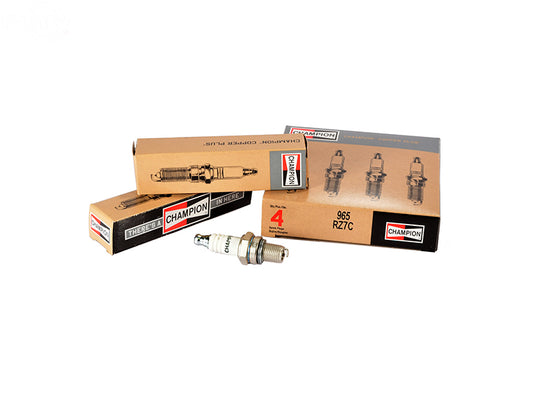 Pack of 4 Champion RZ7C Spark Plugs Rotary (16381)