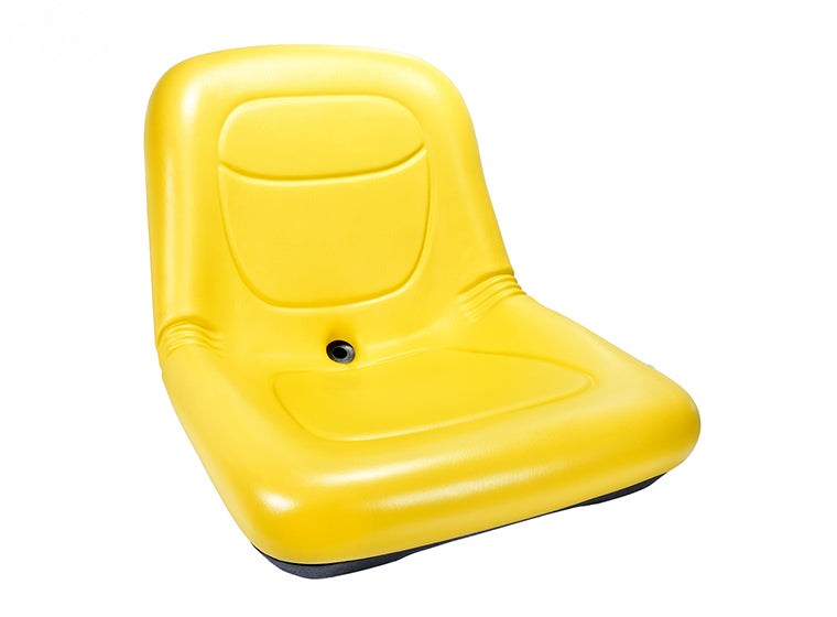 High Back Seat 15" Yellow Pvc Vinyl Rotary (16501)