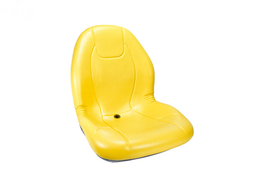 High Back Seat 20" Yellow PVC Vinyl Rotary (16504)