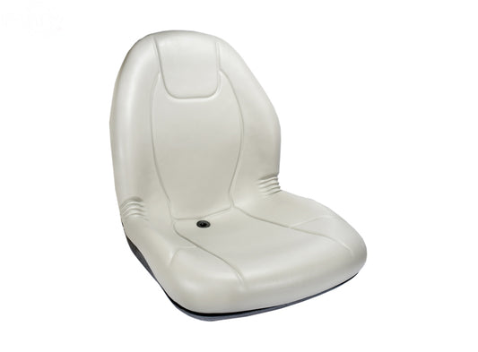 High Back Seat 20" Gray Pvc Vinyl Rotary (16505)