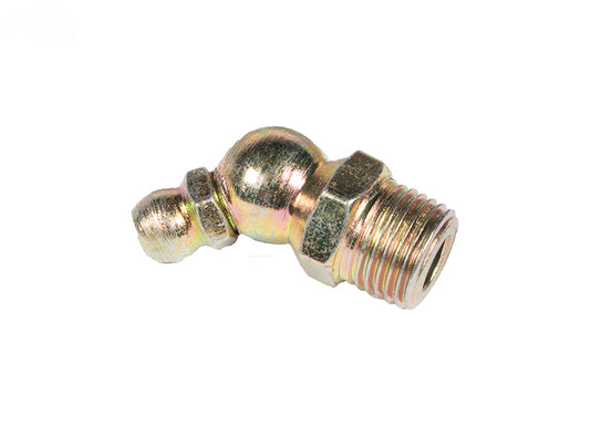Pack of 10 Grease Zerk 45 Degree Elbow 1/8" Rotary (167)