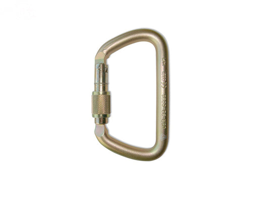 Large D Steel Carabiner Rotary (16837)