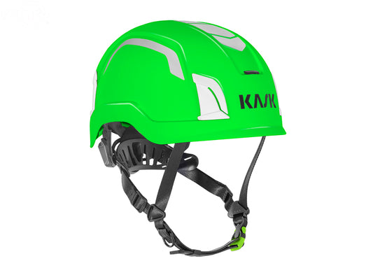 Zenith X Hi Viz Safety Helmet Green Rotary (16955)
