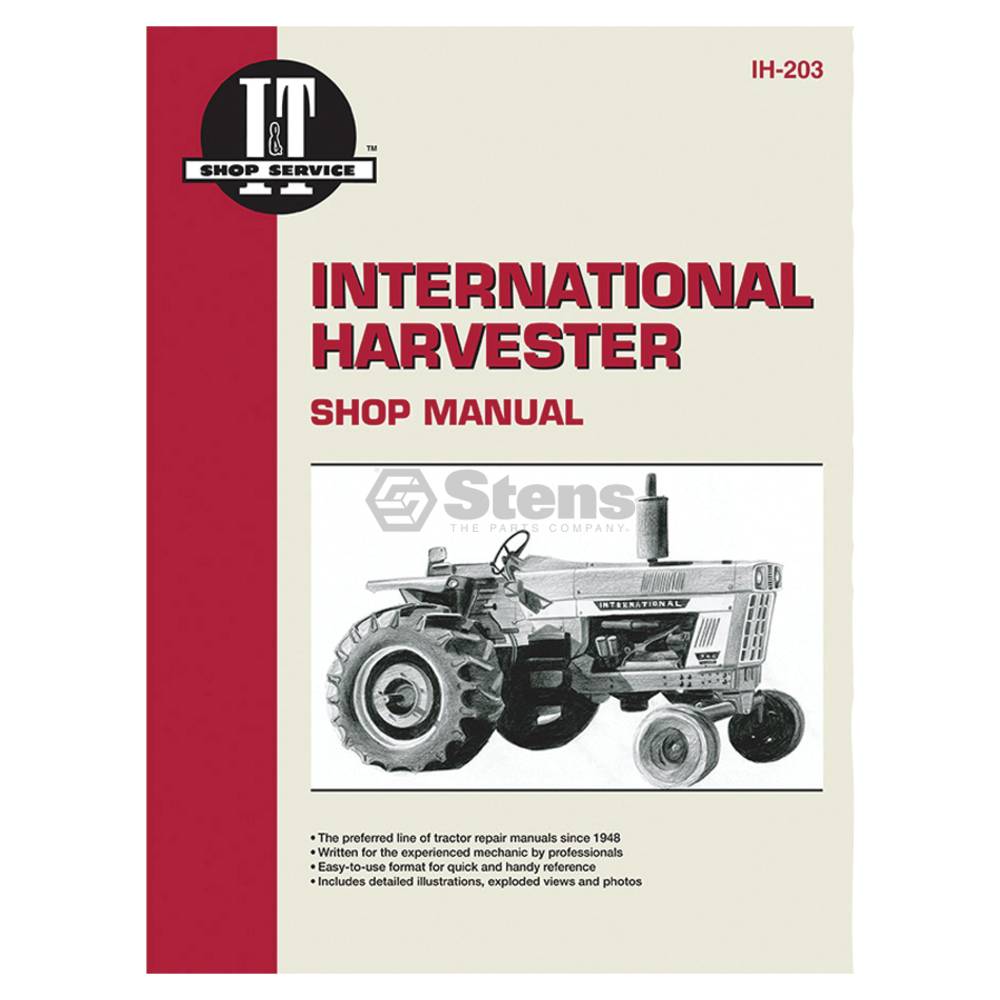 Shop Manual for CaseIH IH203 (1715-2029)