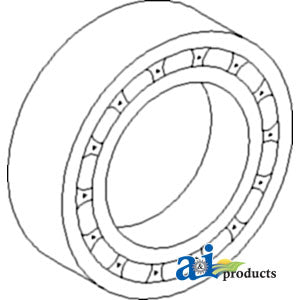 Half Shaft Outer Axle Housing Bearing for Massey Ferguson 1850088M1 (1850088M91)