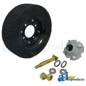 New old style caster wheel assembly (215BH)