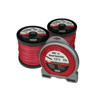 Gatorline Round Red .105" Ga. 1 lb. Spool