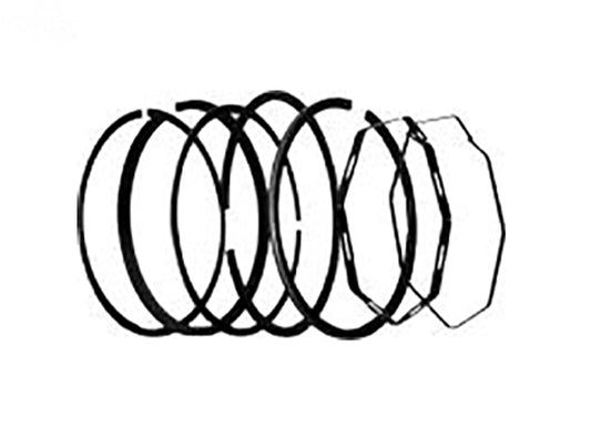 Chrome Piston Ring Set For Kohler Rotary (2470)