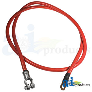 Cable, Battery to Starter, 75", 1/0 Gauge John Deere AR88485 (26A172)
