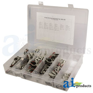 Battery Terminal Assortment, Crimp Copper, 1 Gauge (26A9301)